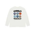 BREWSKYS WHITE  LONGSLEEVE