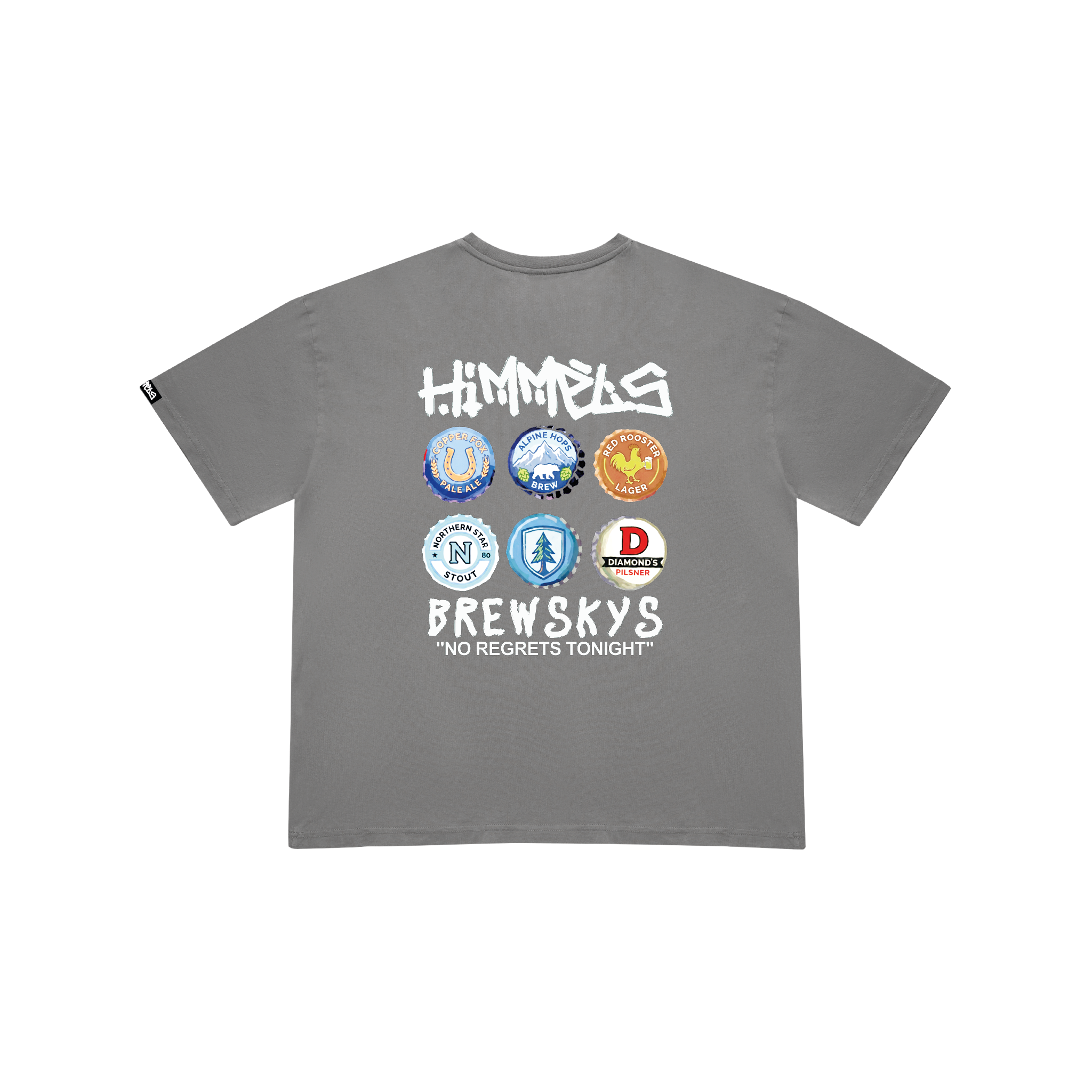 BREWSKYS CHARCOAL TEE