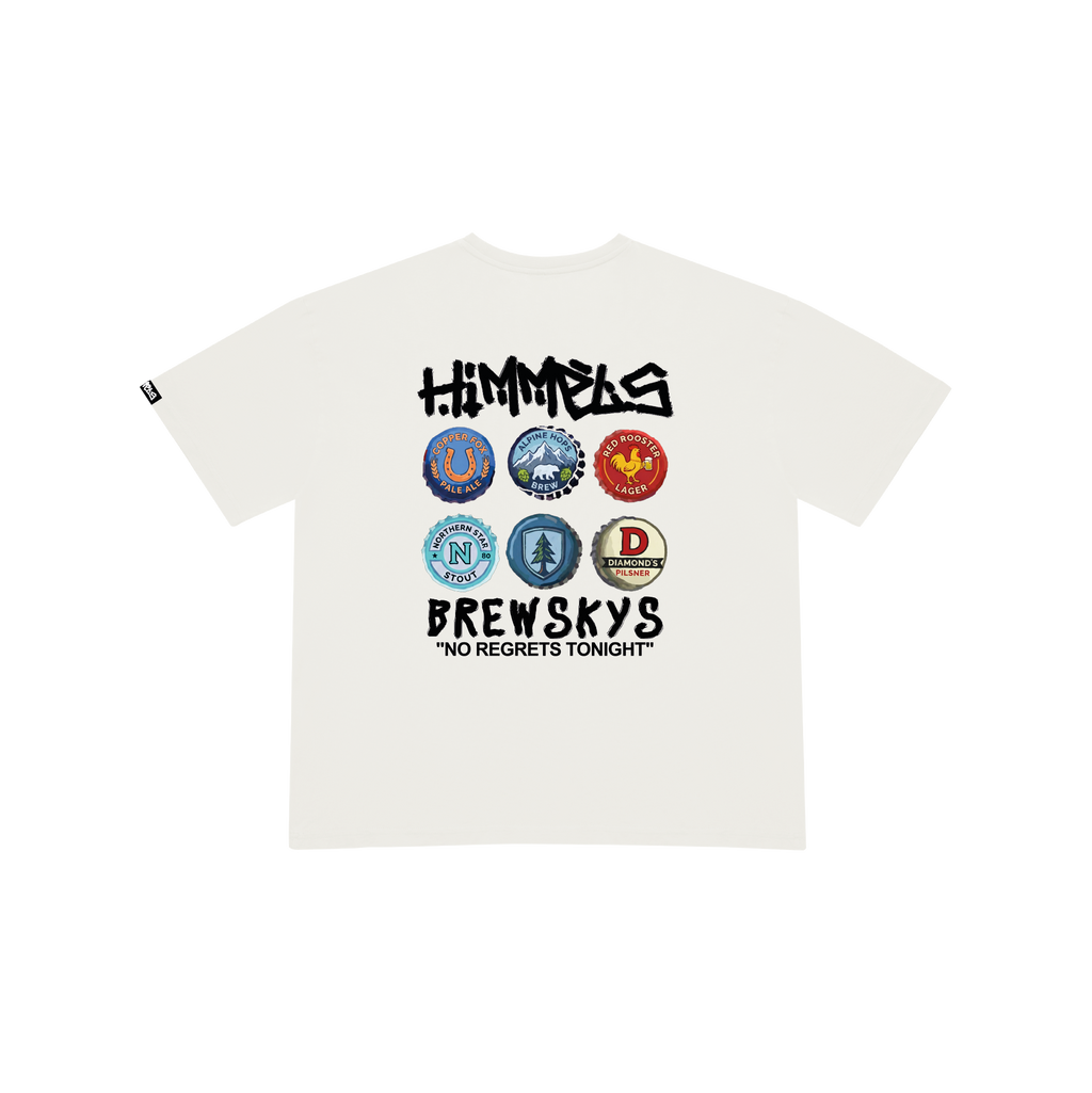 BREWSKYS WHITE TEE