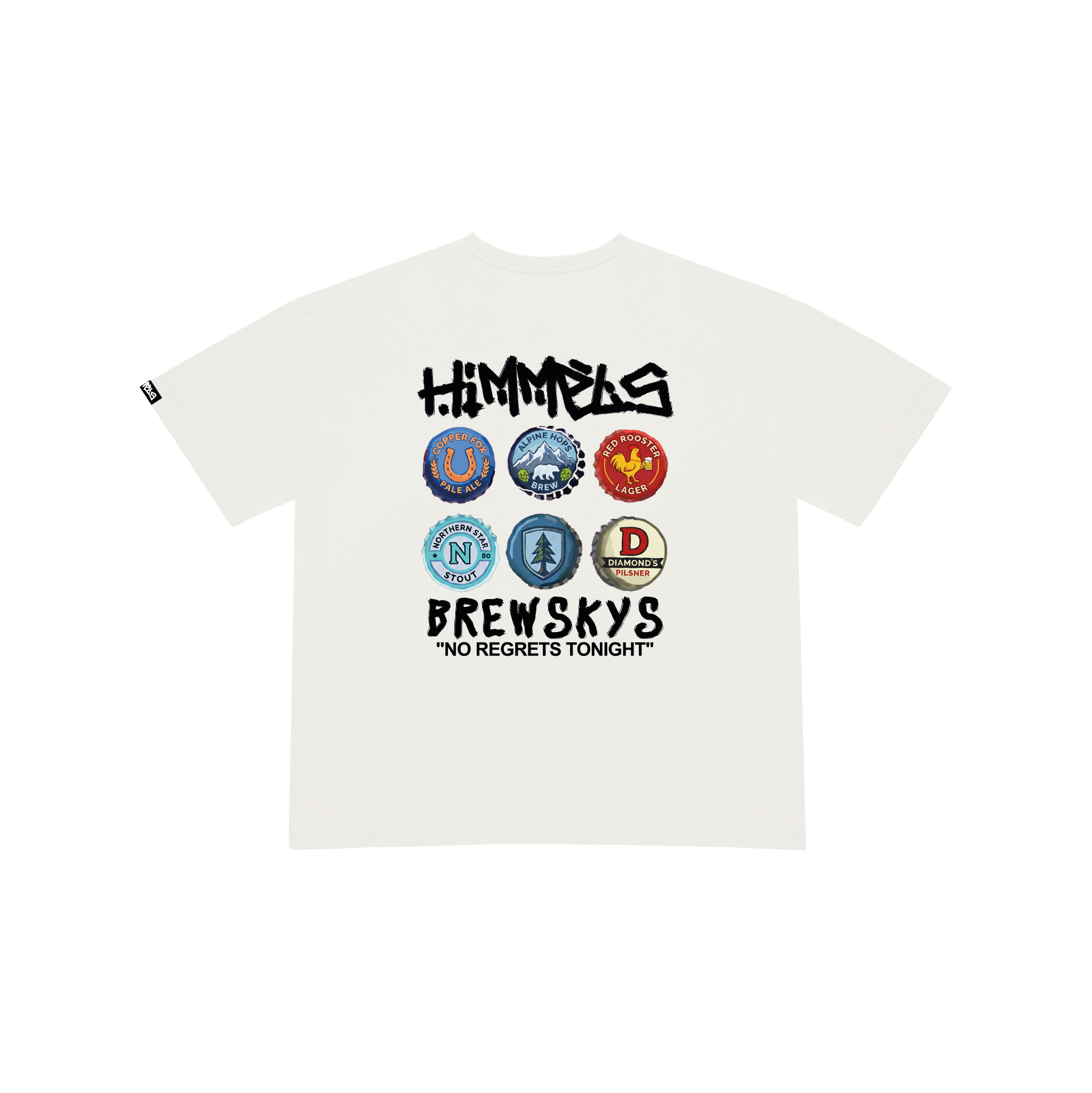 BREWSKYS WHITE TEE