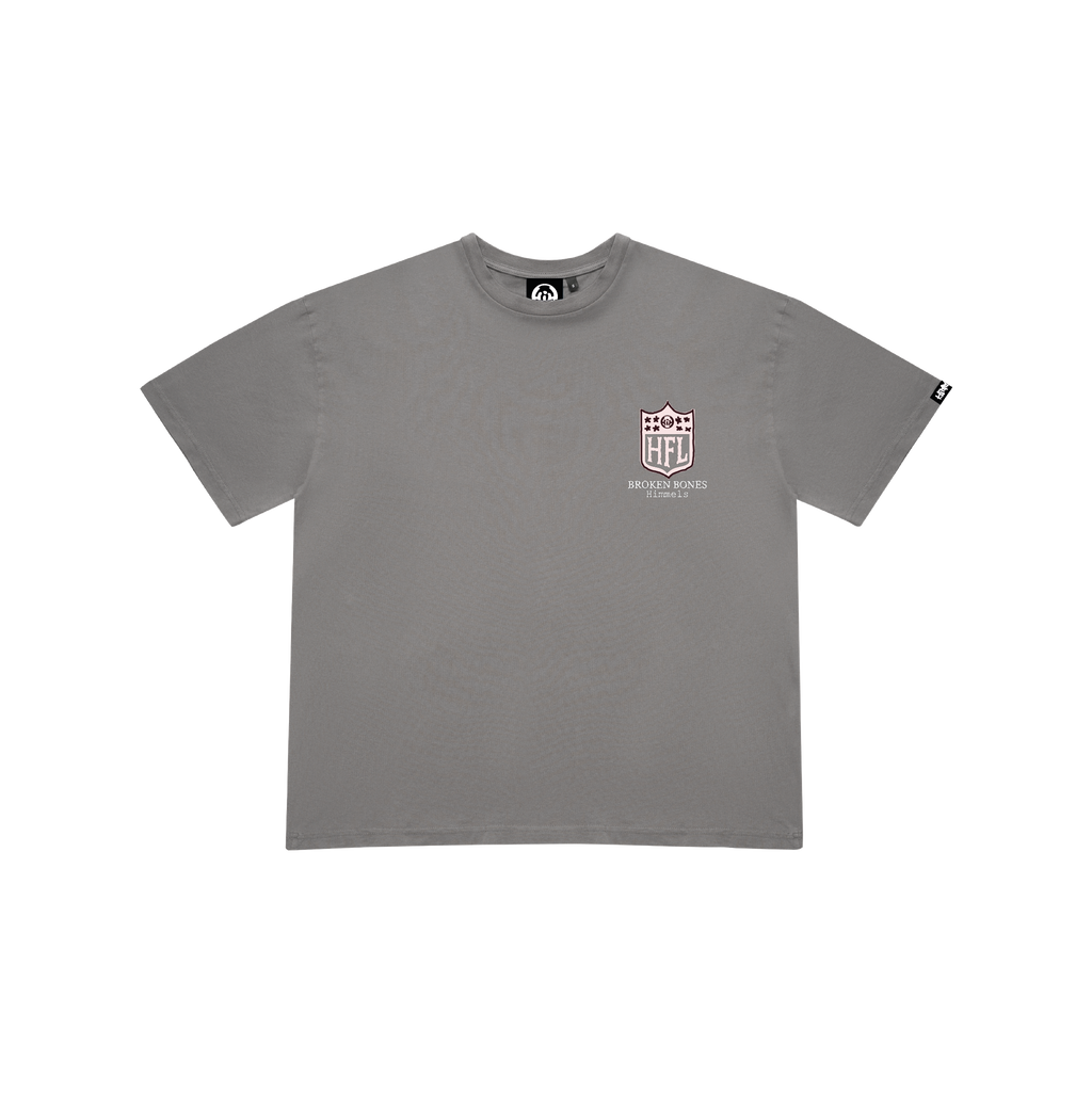 BROKEN BONES CHARCOAL TEE