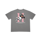 BROKEN BONES CHARCOAL TEE