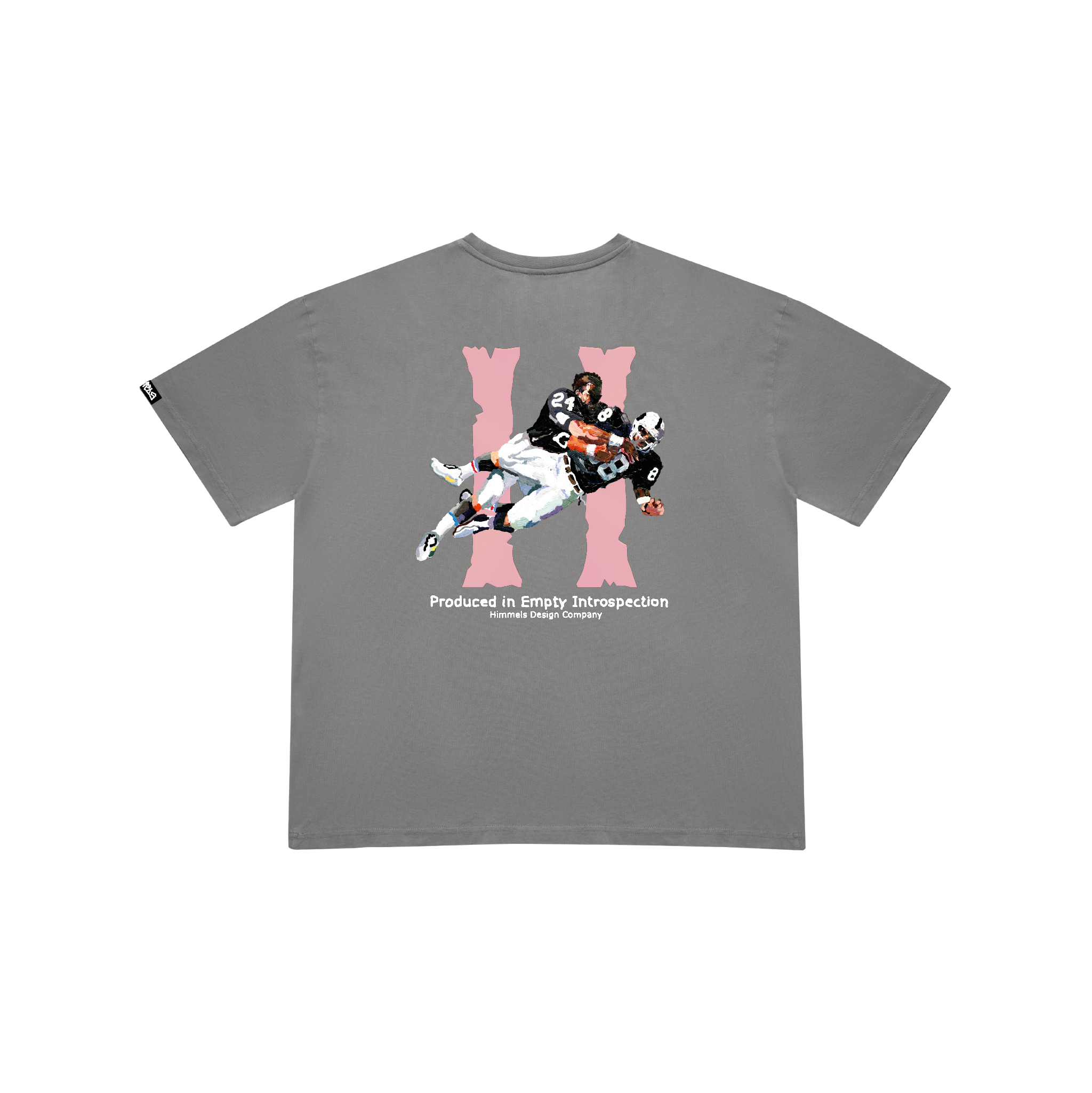 BROKEN BONES CHARCOAL TEE