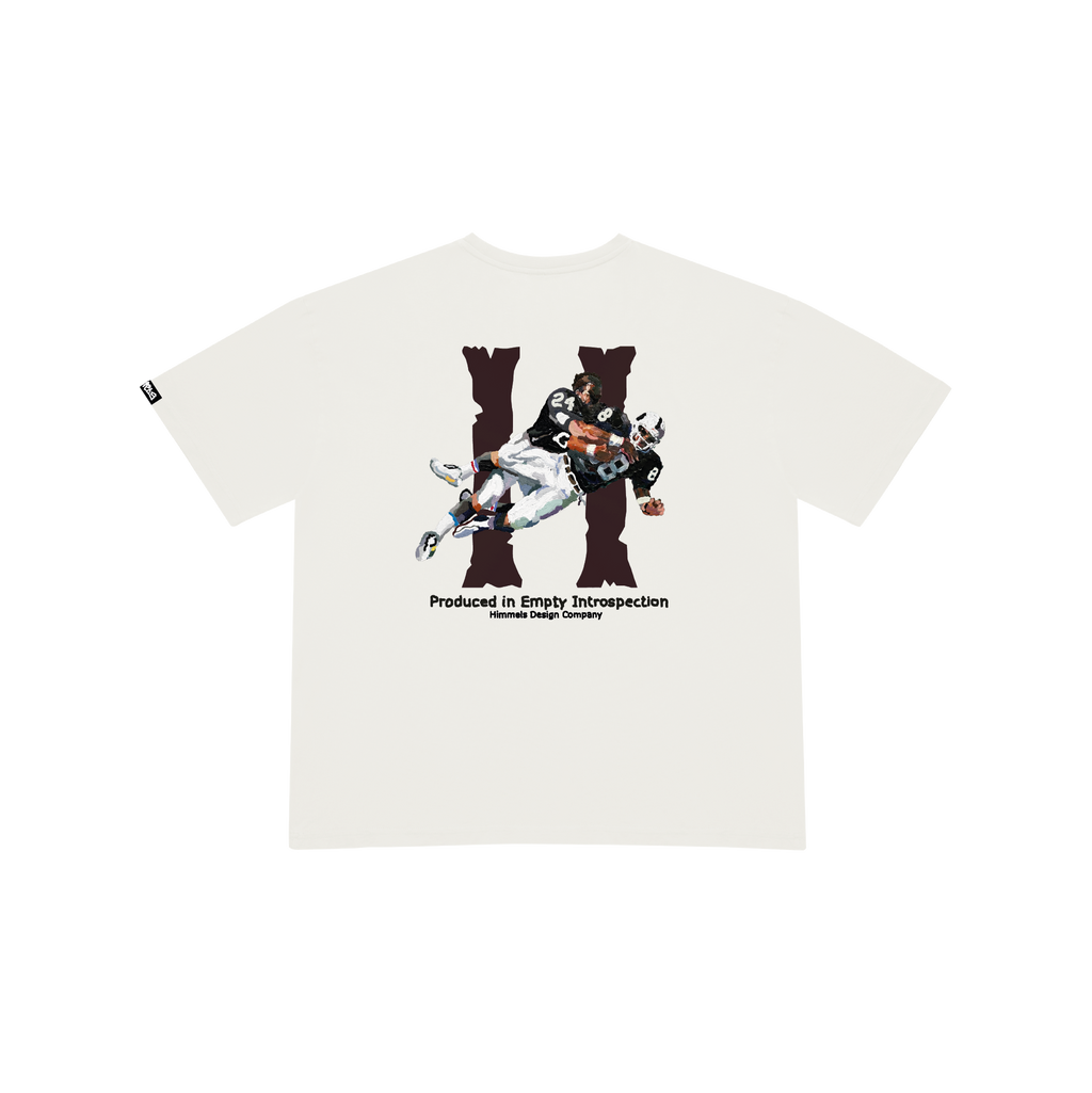 WHITE BROKE BONES TEE
