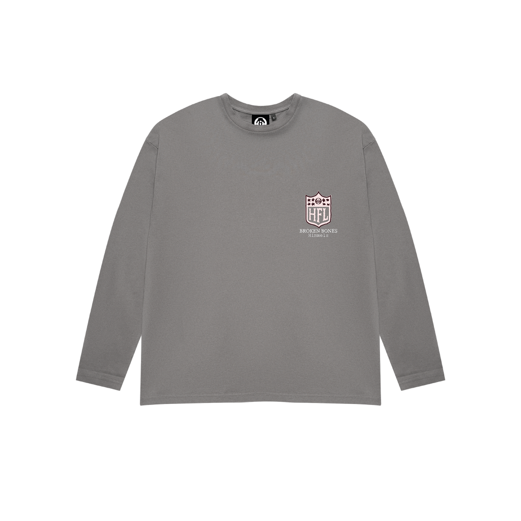 BROKEN BONES CHARCOAL LONGSLEEVE 