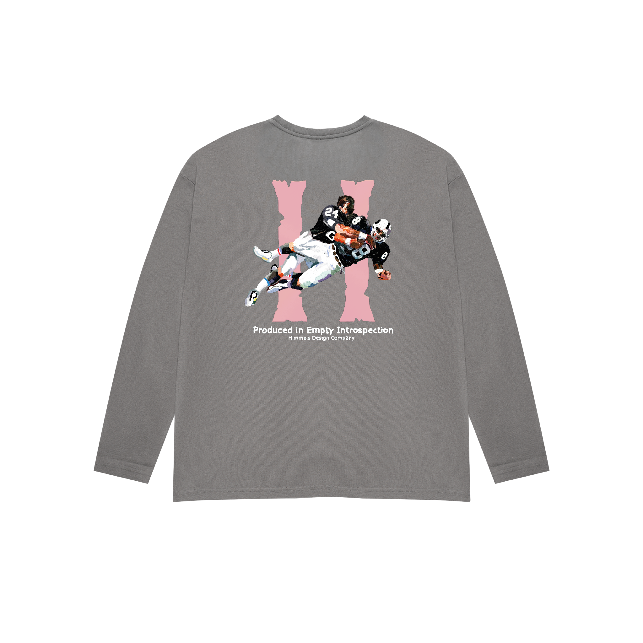 BROKEN BONES CHARCOAL LONGSLEEVE 