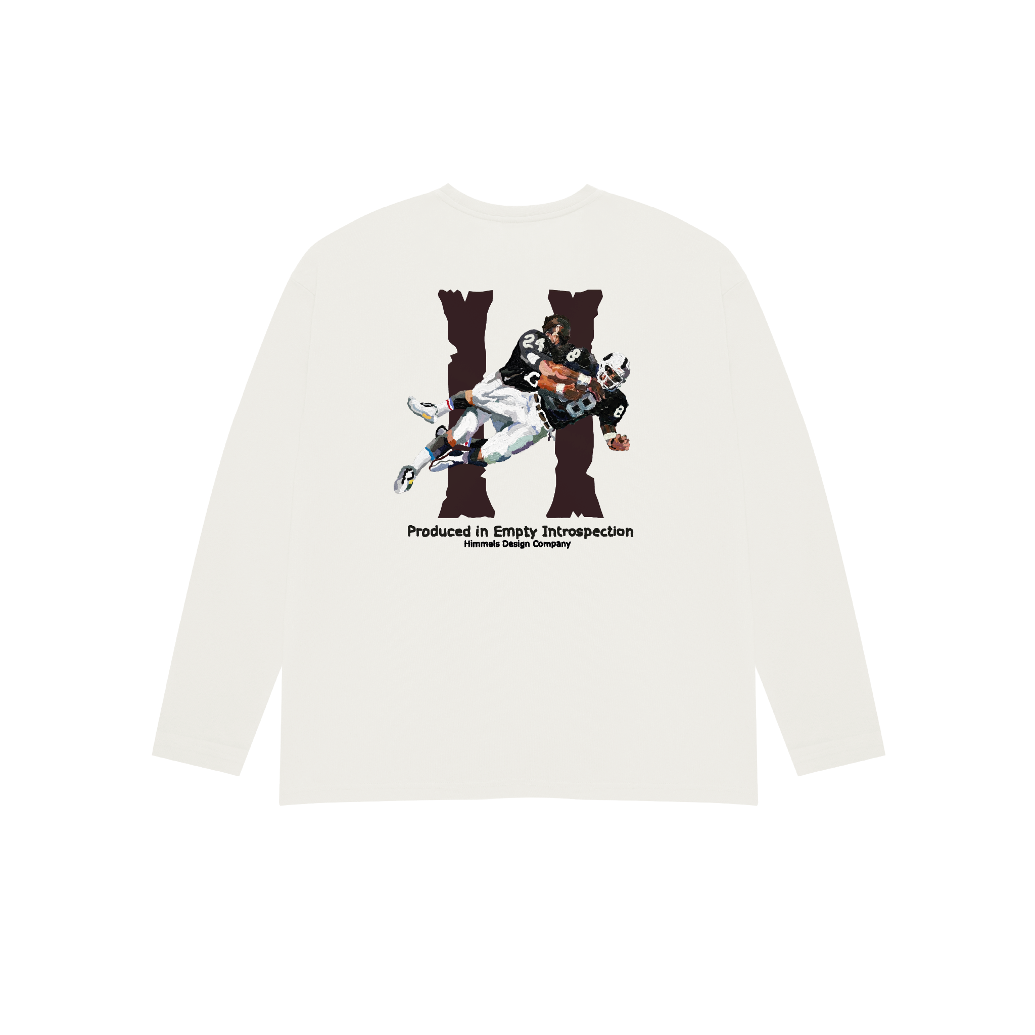BROKEN BONES WHITE  LONGSLEEVE
