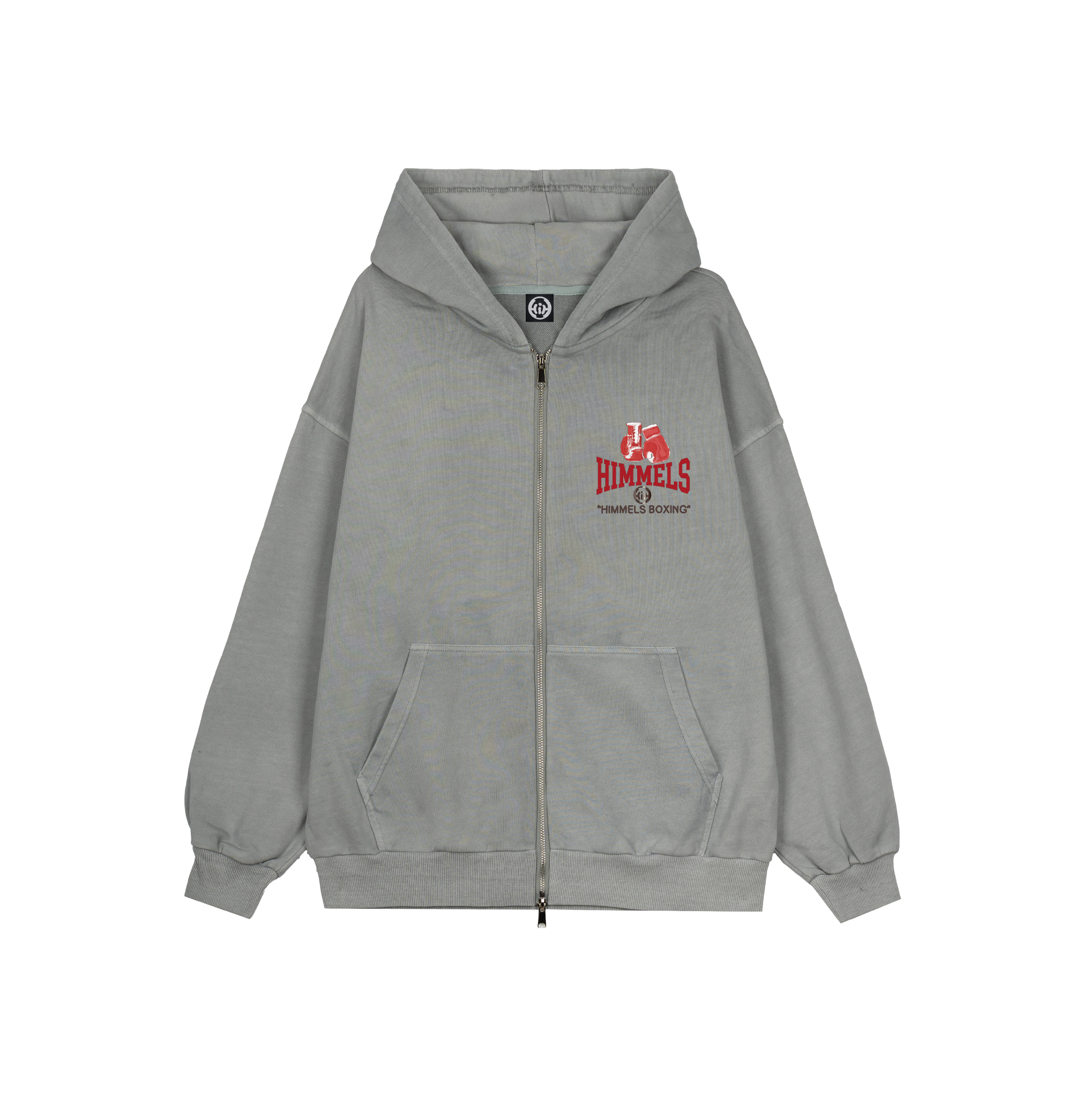 BOXING ZIPPER ICE GREY
