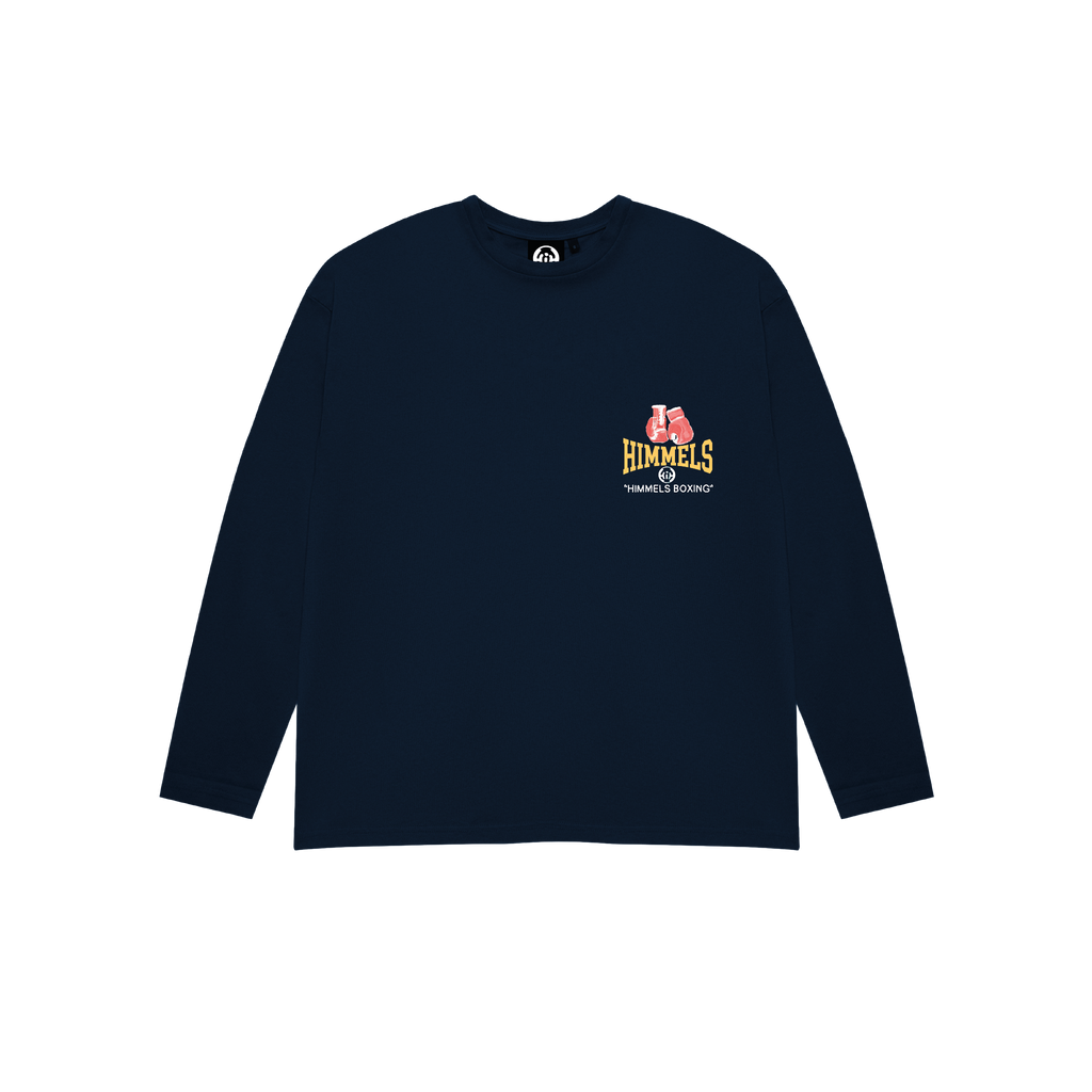 BOXING NAVY BLUE LONGSLEEVE