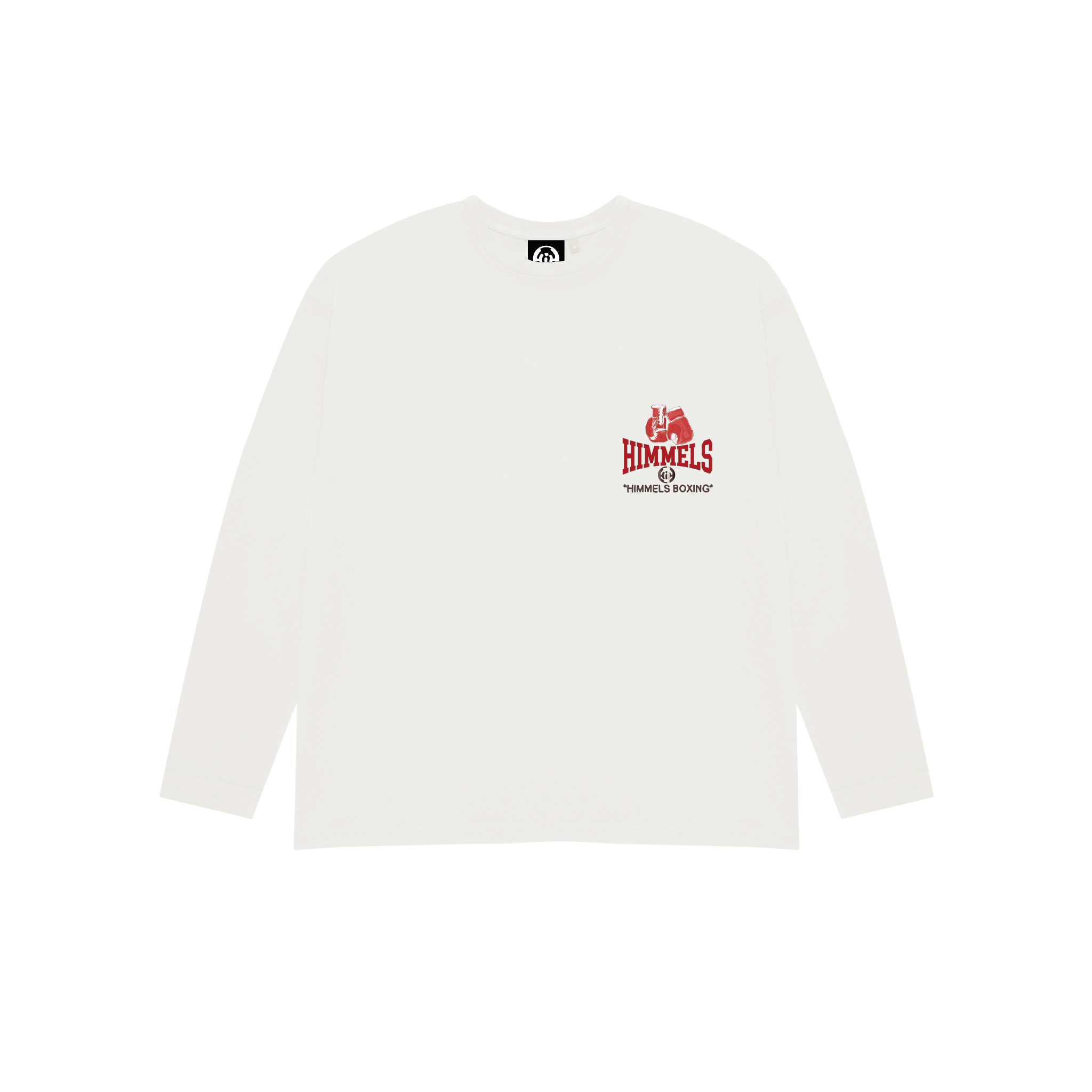 BOXING WHITE LONGSLEEVE
