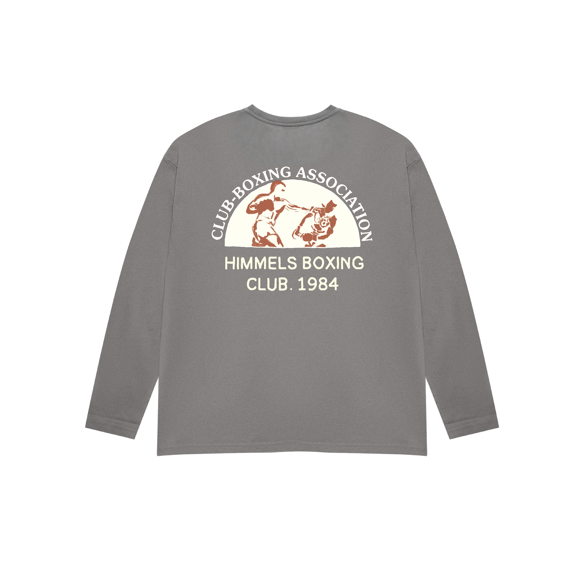 BOXING CHARCOAL LONGSLEEVE