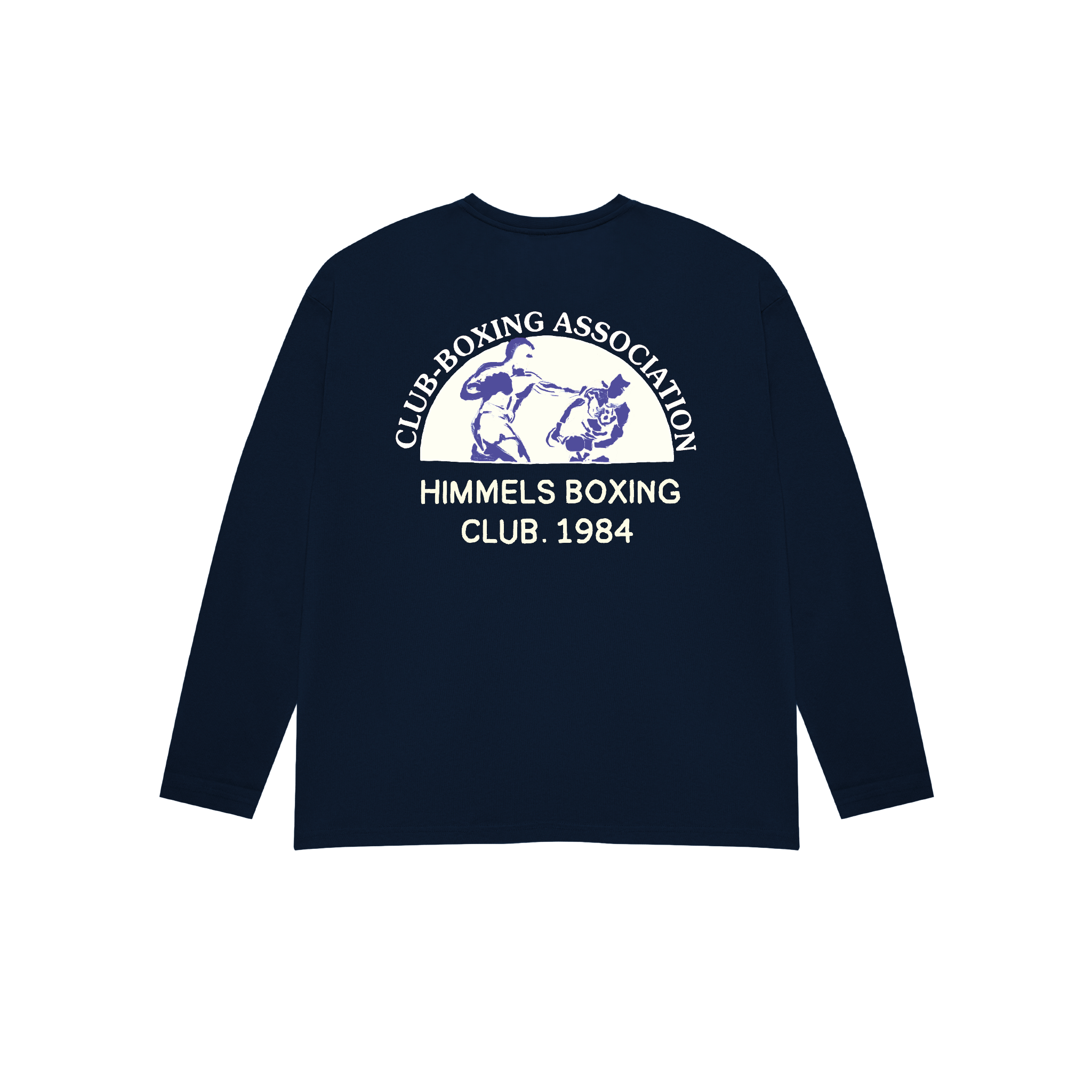 BOXING NAVY BLUE LONGSLEEVE