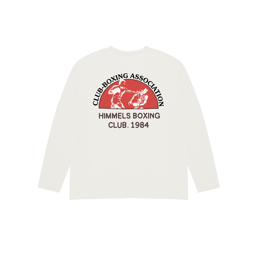 BOXING WHITE LONGSLEEVE