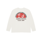 BOXING WHITE LONGSLEEVE