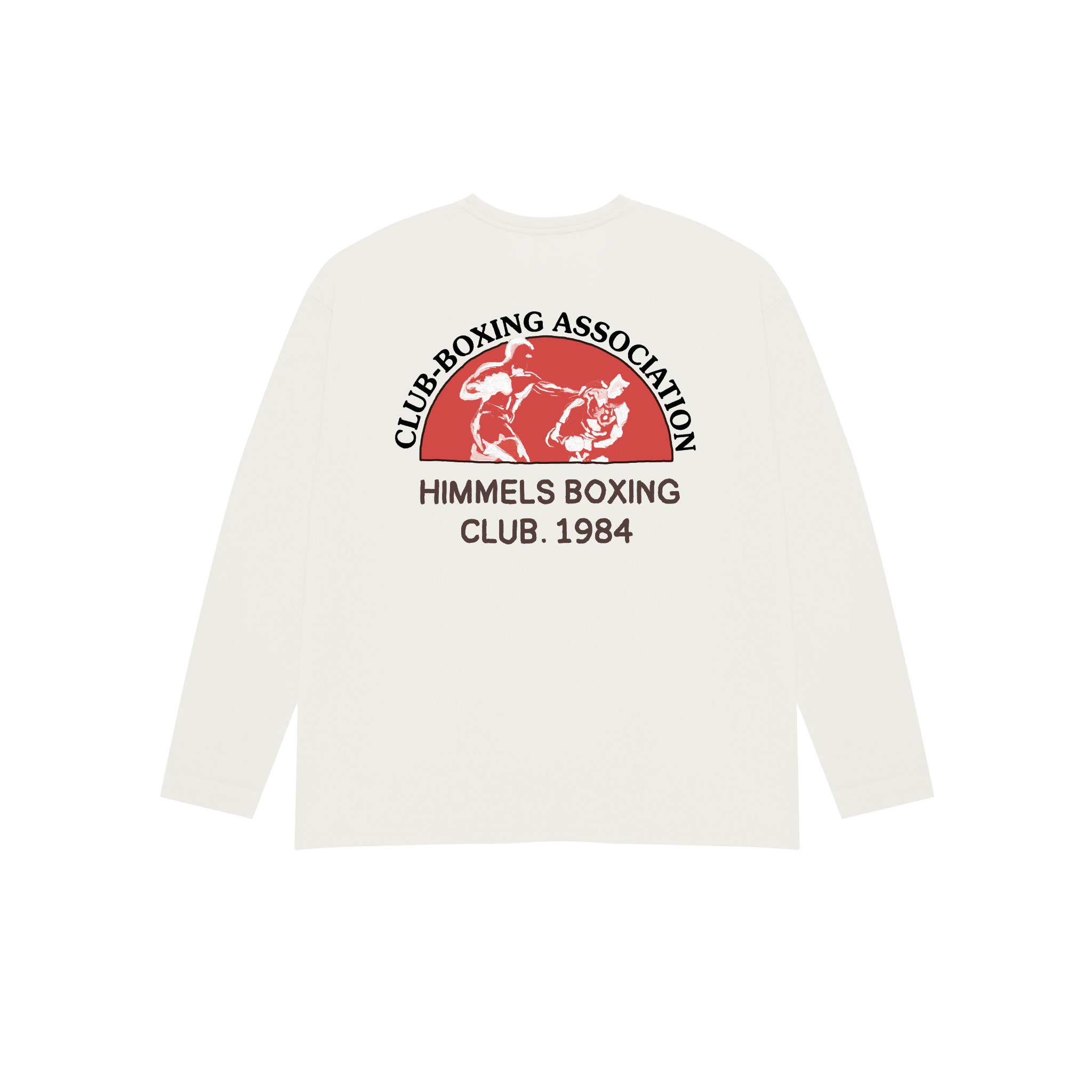BOXING WHITE LONGSLEEVE