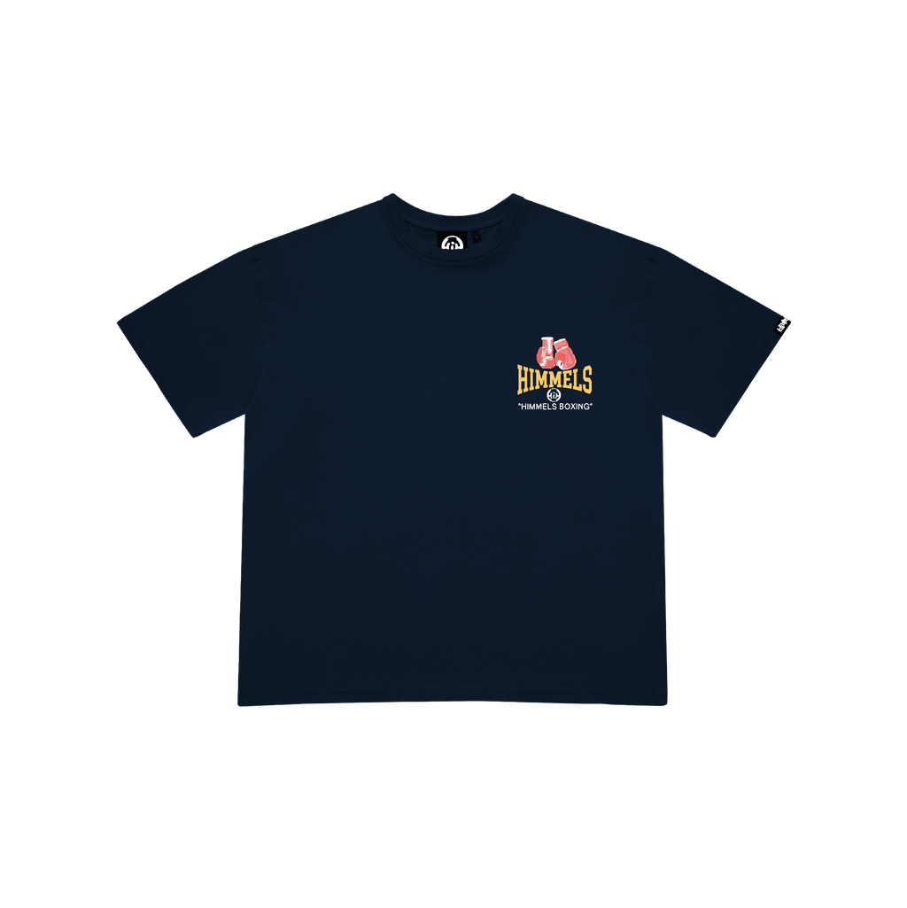 NAVY BLUE BOXING TEE