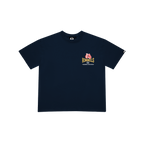 NAVY BLUE BOXING TEE