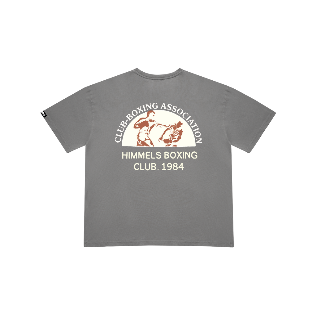 BOXING CHARCOAL TEE