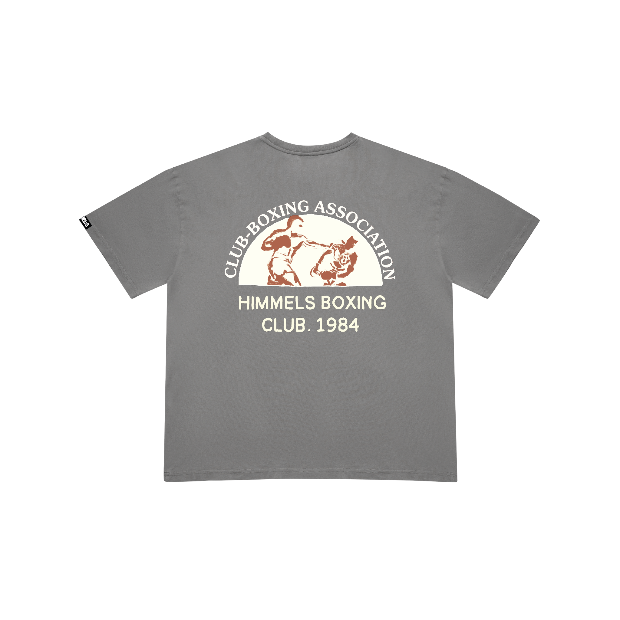 BOXING CHARCOAL TEE