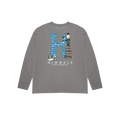COLORS CHANGING CHARCOAL  LONGSLEEVE