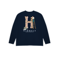 COLORS CHANGING NAVY BLUE LONGSLEEVE