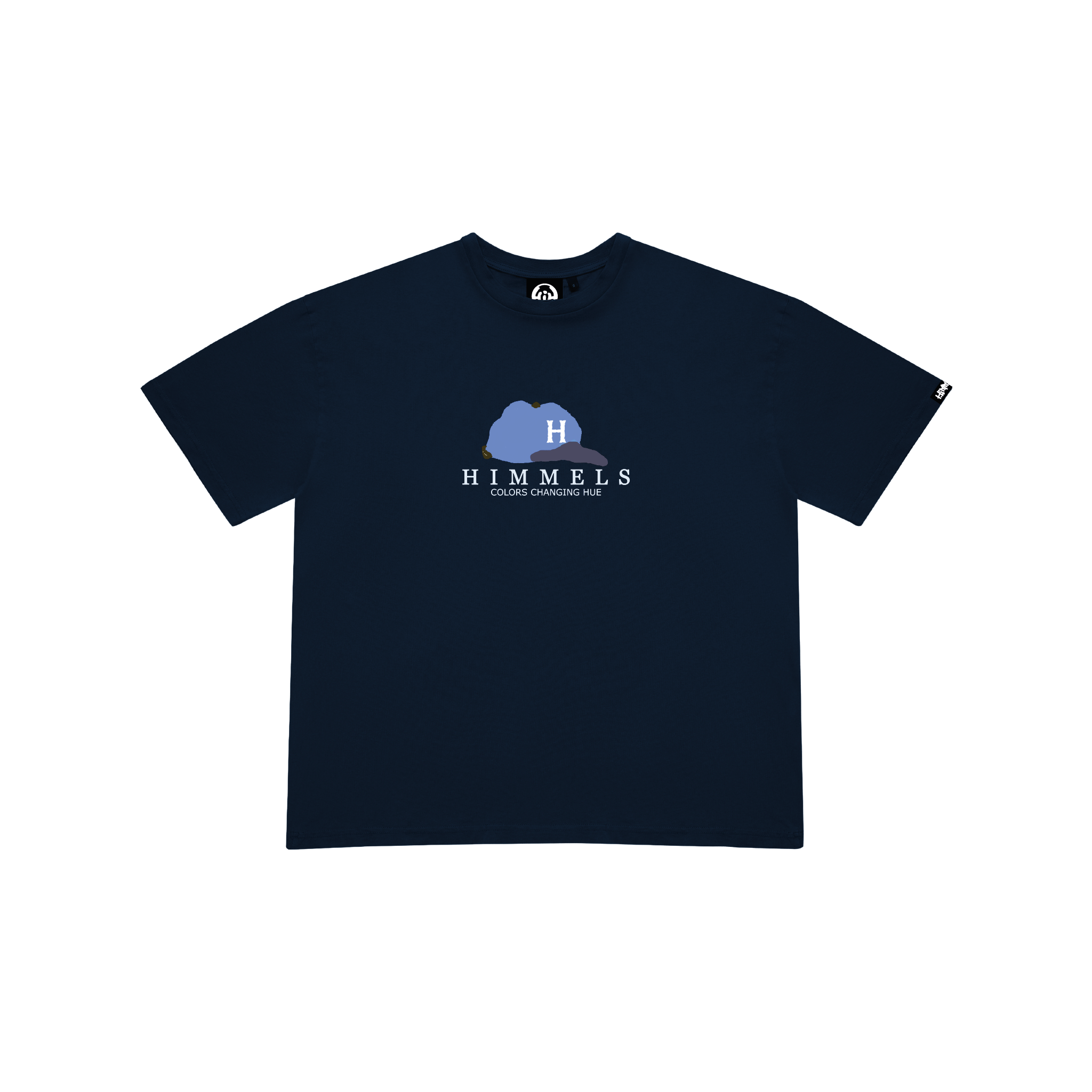 NAVY BLUE COLORS CHANGING TEE