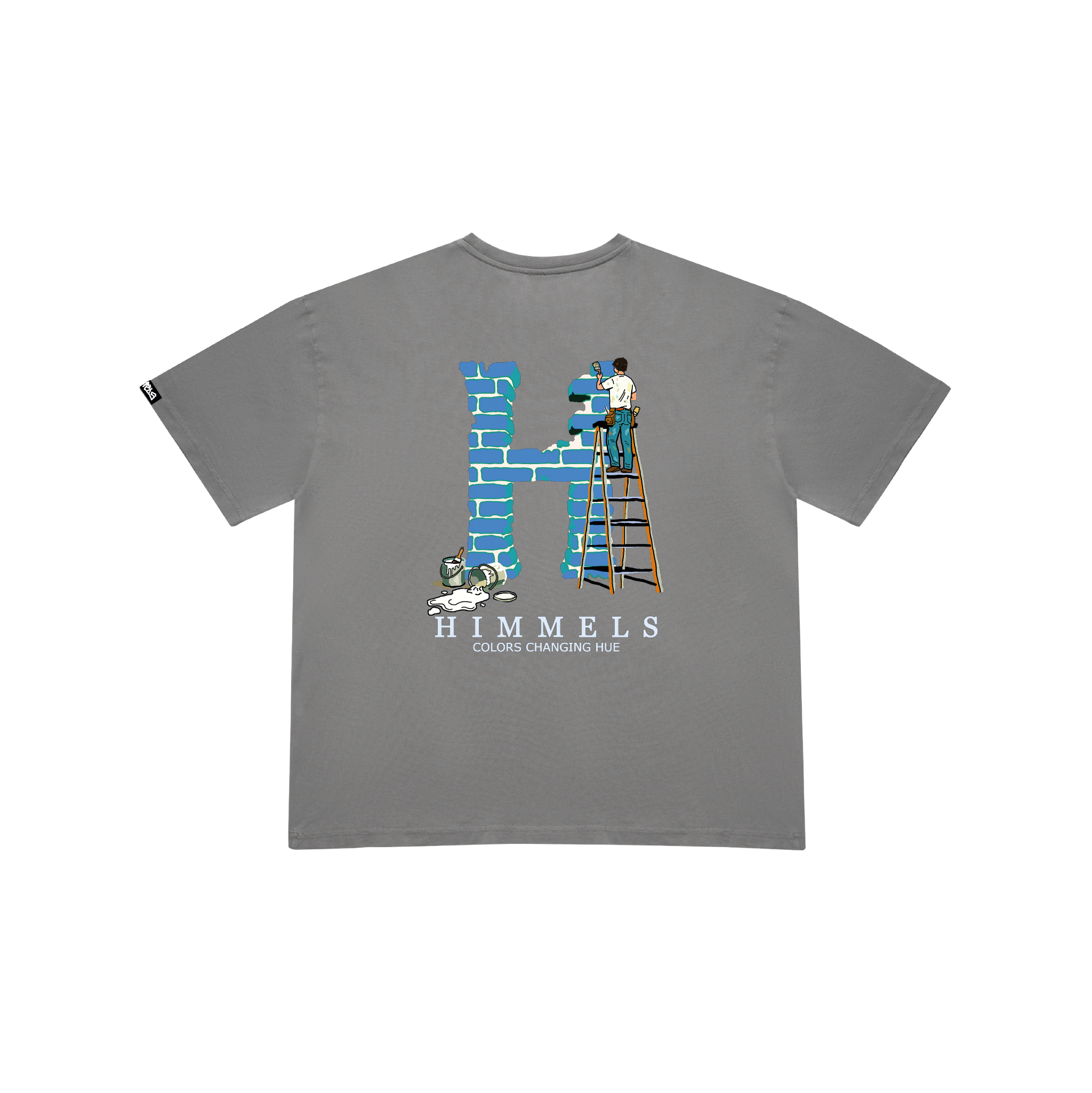 COLORS CHANGING CHARCOAL TEE