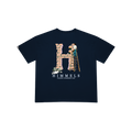 NAVY BLUE COLORS CHANGING TEE