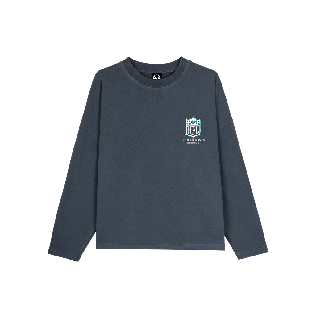 BROKEN BONES NAVY BLUE  CREWNECK