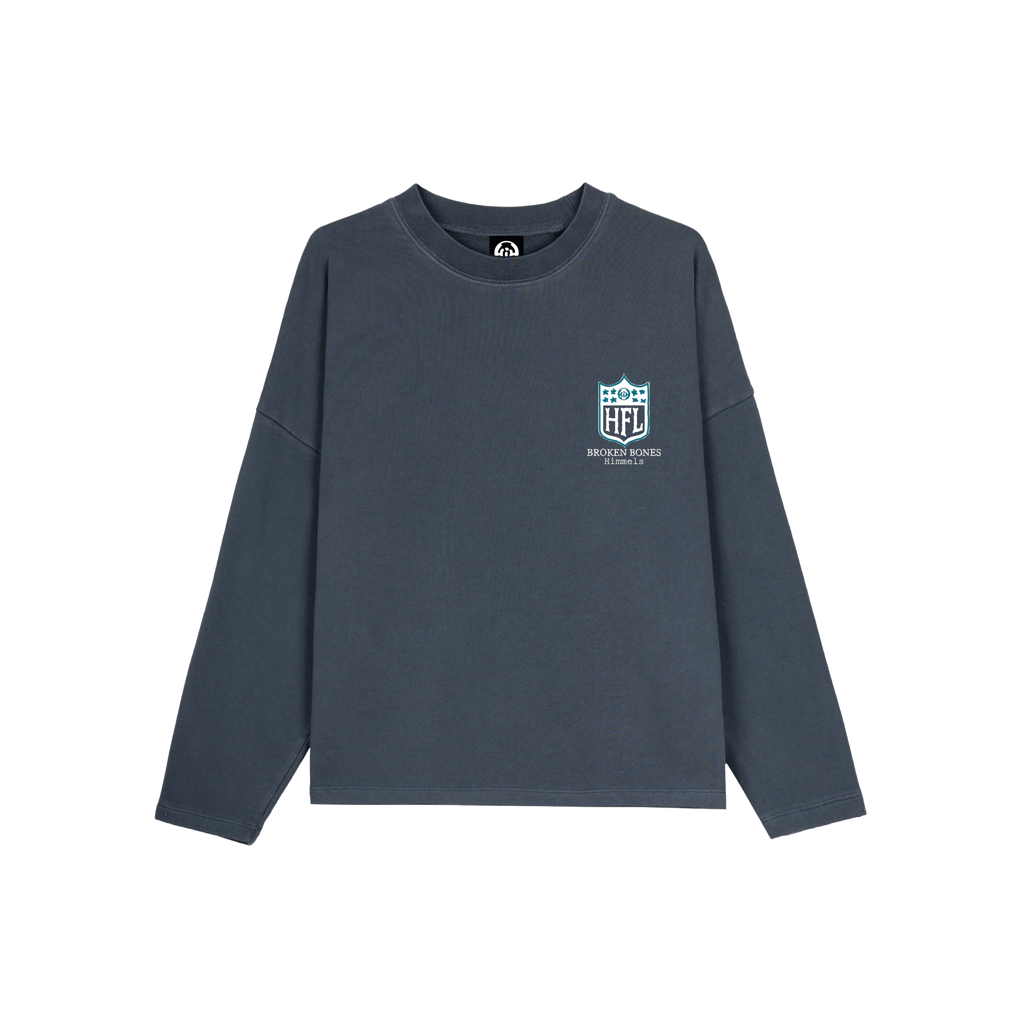 BROKEN BONES NAVY BLUE  CREWNECK