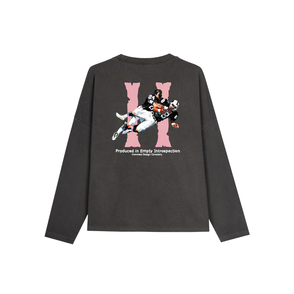 BROKEN BONES CHARCOAL CREWNECK