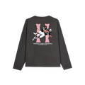 BROKEN BONES CHARCOAL CREWNECK