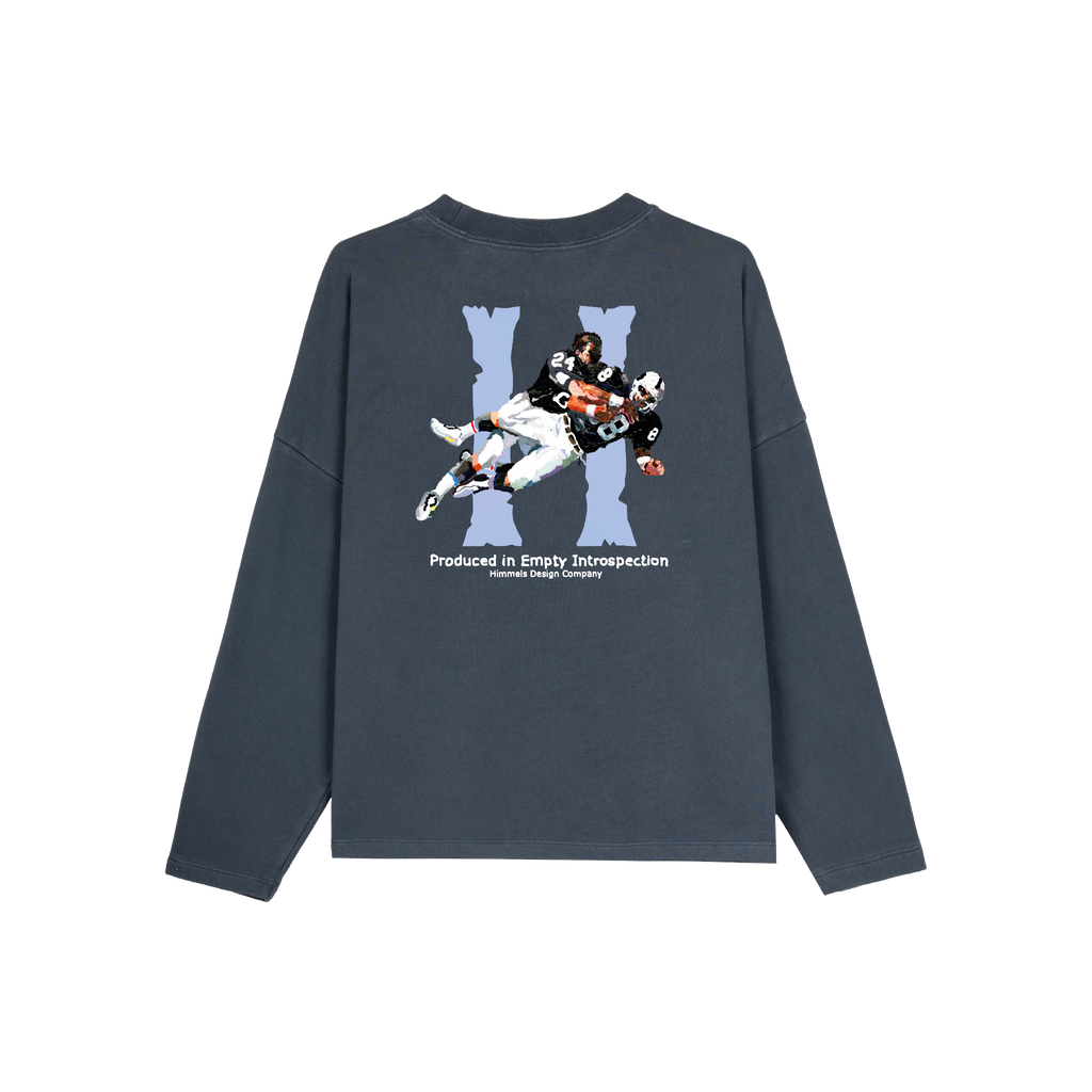 BROKEN BONES NAVY BLUE  CREWNECK