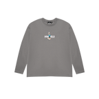 FOOTY SHOWDOWN LONG-SLEEVED T-SHIRT CHARCOAL