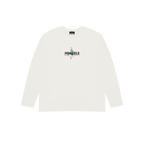 FOOTY SHOWDOWN LONG SLEEVE T-SHIRT WHITE