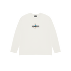 FOOTY SHOWDOWN LONG SLEEVE T-SHIRT WHITE