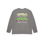 FOOTY SHOWDOWN LONG-SLEEVED T-SHIRT CHARCOAL
