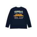 FOOTY SHOWDOWN LONG SLEEVE T-SHIRT NAVY BLUE