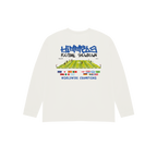 FOOTY SHOWDOWN LONG SLEEVE T-SHIRT WHITE