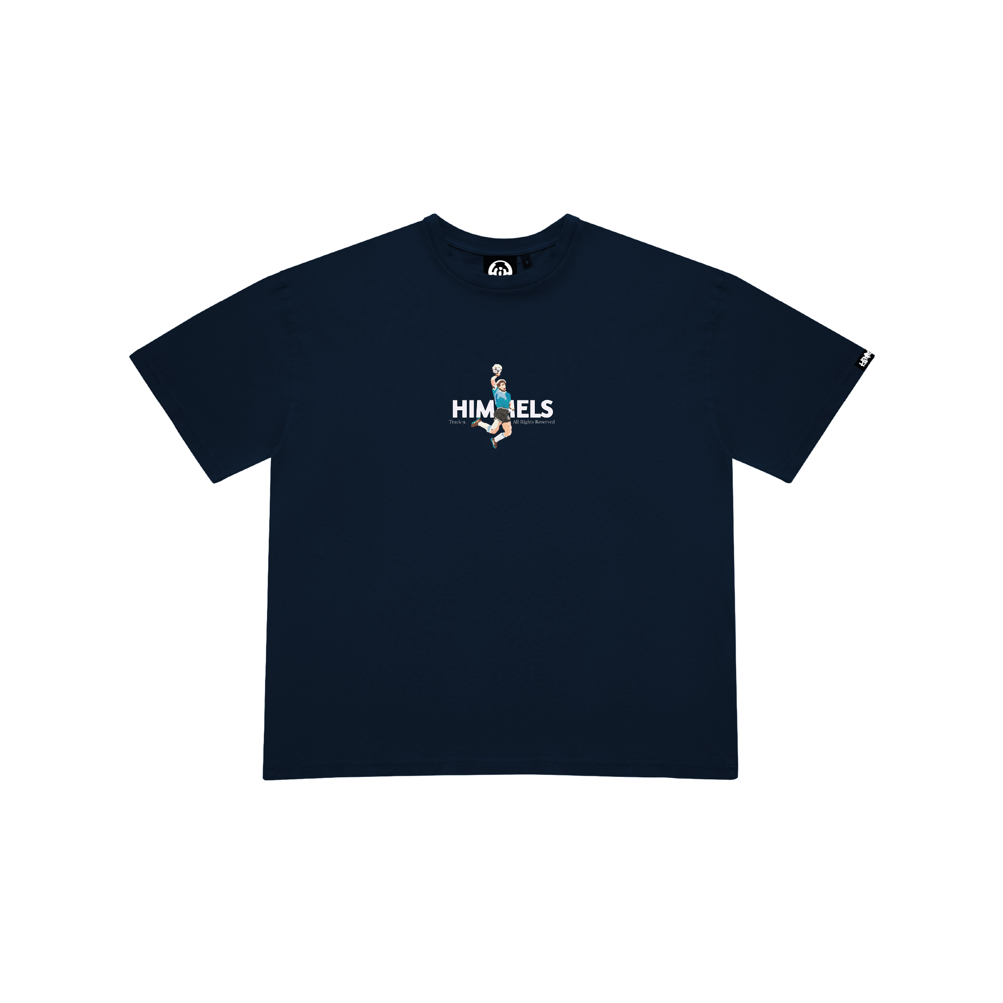 T-SHIRT FOOTY SHOWDOWN NAVY BLUE
