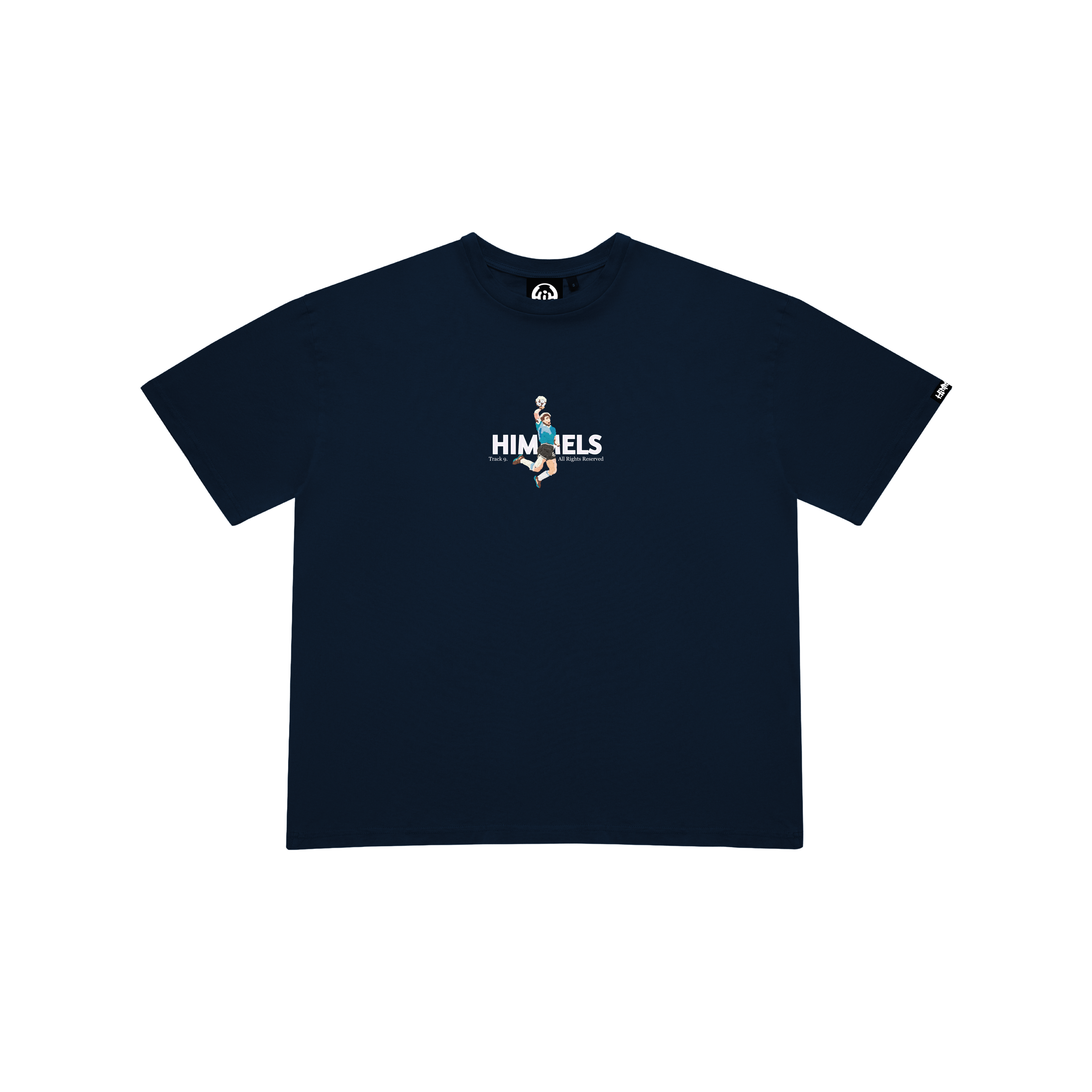 T-SHIRT FOOTY SHOWDOWN NAVY BLUE