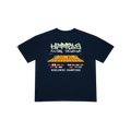 T-SHIRT FOOTY SHOWDOWN NAVY BLUE