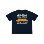 T-SHIRT FOOTY SHOWDOWN NAVY BLUE
