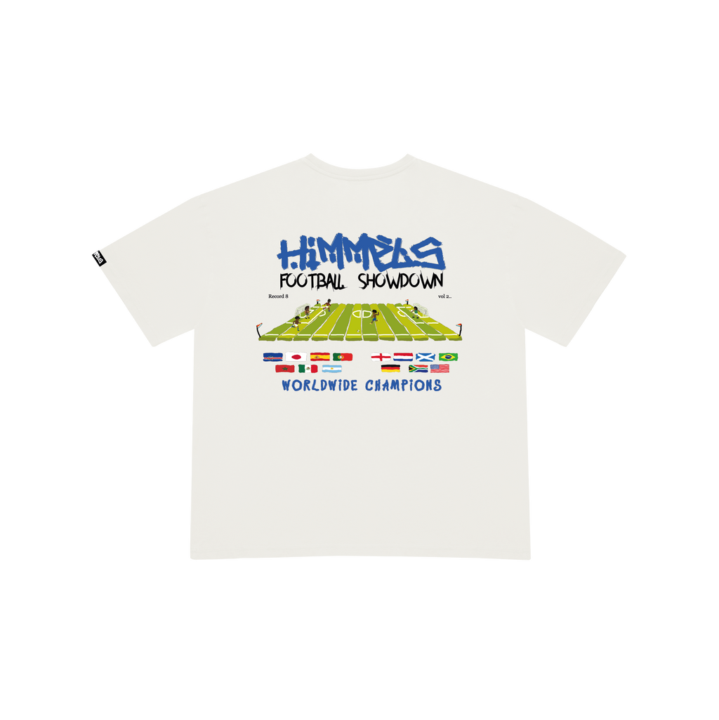 T-SHIRT FOOTY SHOWDOWN WHITE