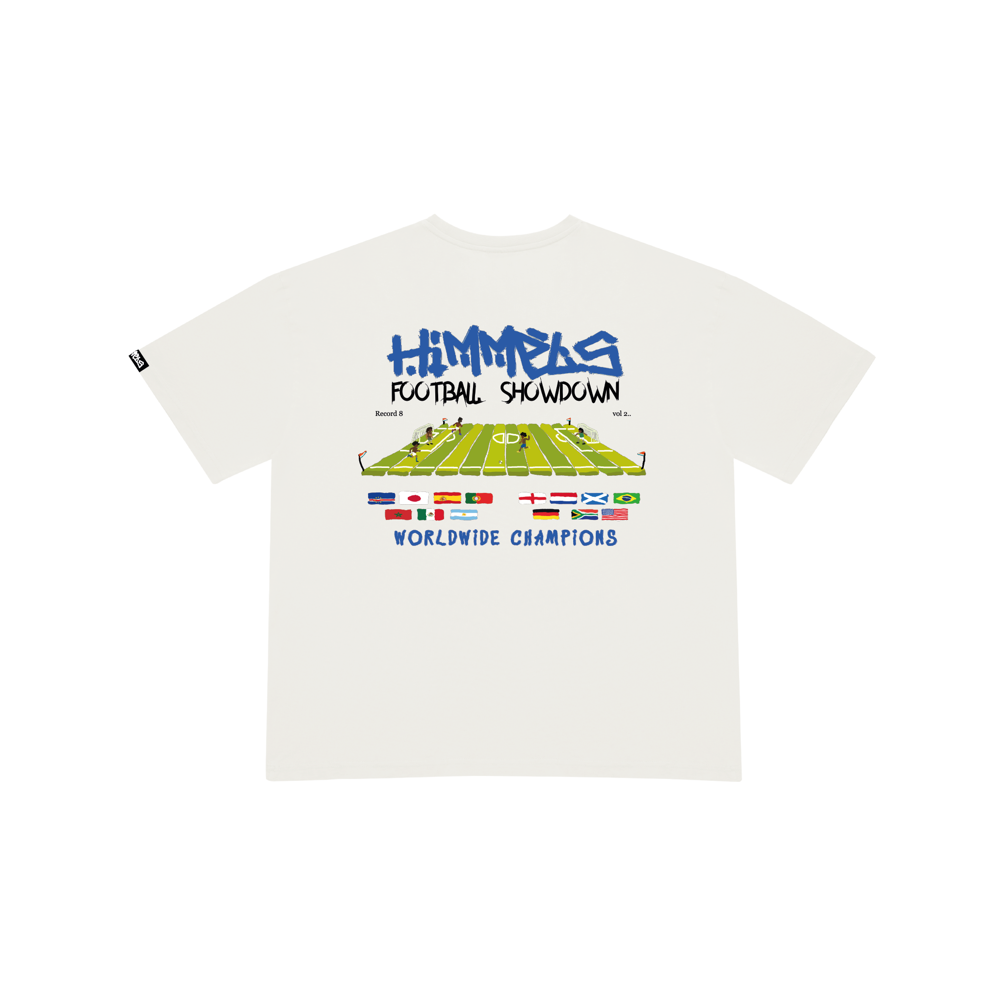 T-SHIRT FOOTY SHOWDOWN WHITE