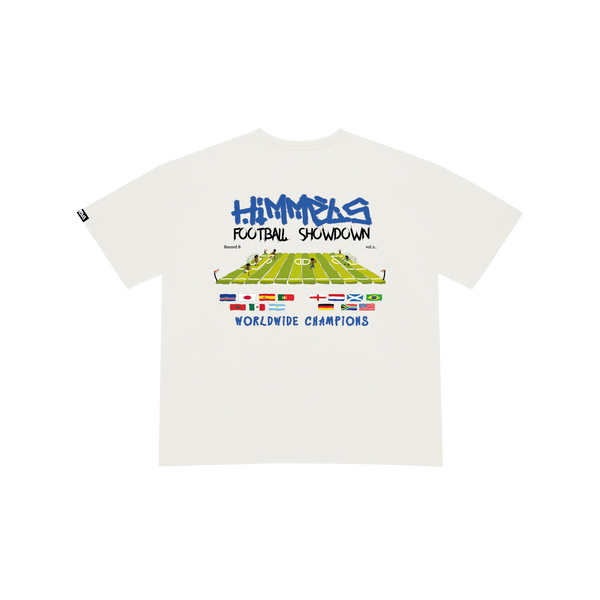 T-SHIRT FOOTY SHOWDOWN WHITE