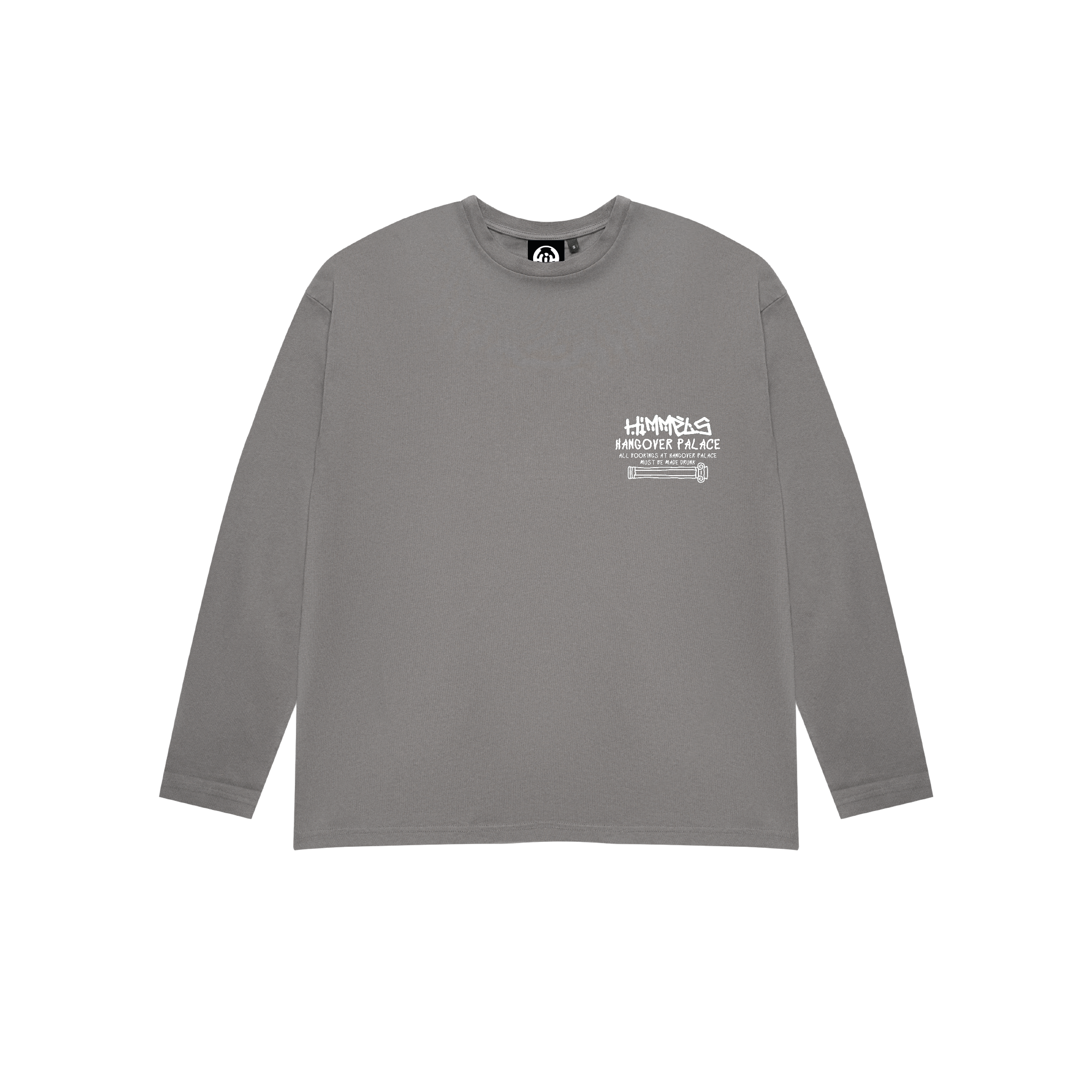 HANGOVER PALACE CHARCOAL  LONGSLEEVE