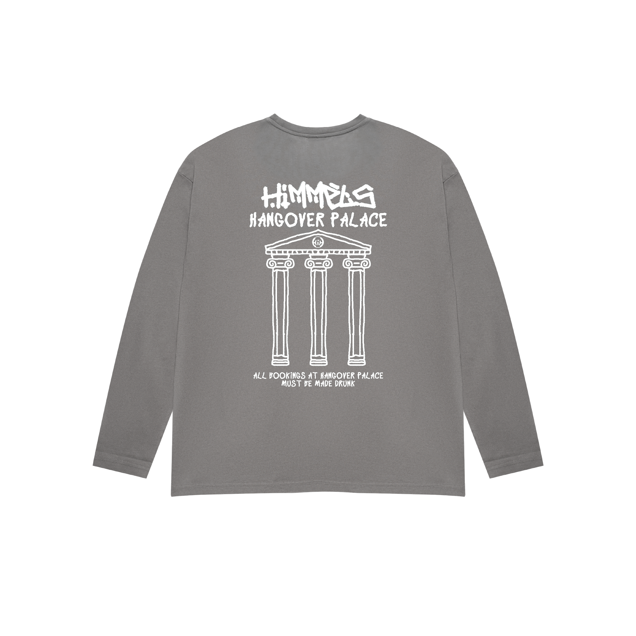 HANGOVER PALACE CHARCOAL  LONGSLEEVE