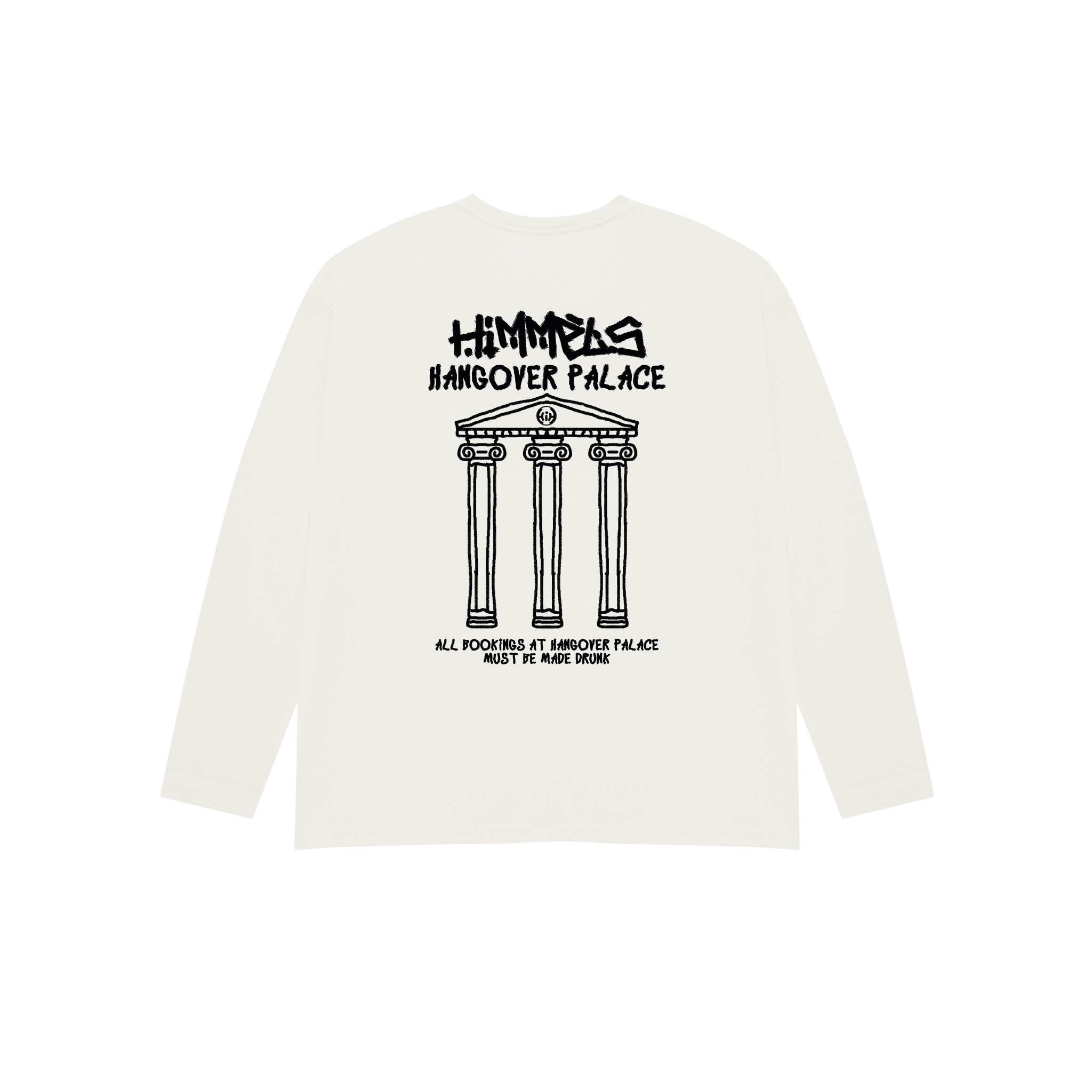 HANGOVER PALACE WHITE  LONGSLEEVE 