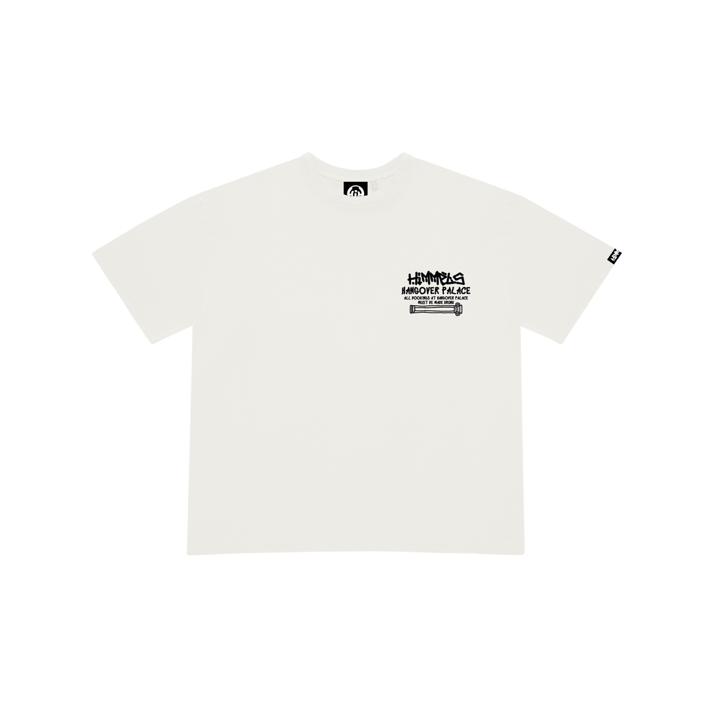 HANGOVER PALACE WHITE TEE